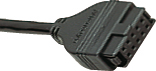 U-WAVE Connection Cable D Flat 10-Pin Type 02AZD790D