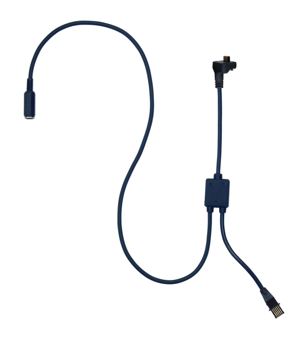 U-WAVE Connection Cable F, Footswitch Flat Straight Type 02AZE140F