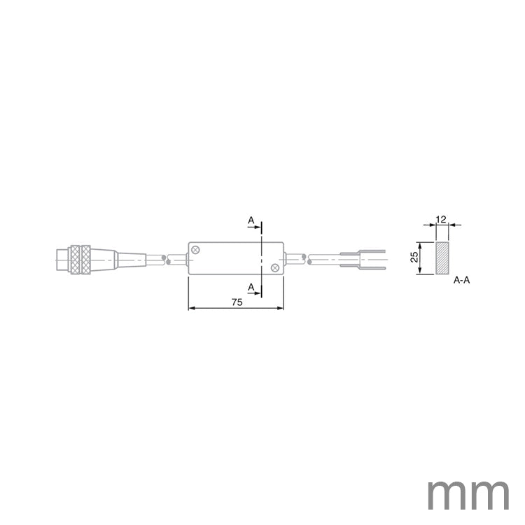 TESA 03230090 GT622 DC Probe Pneumatic ± 5mm 2N