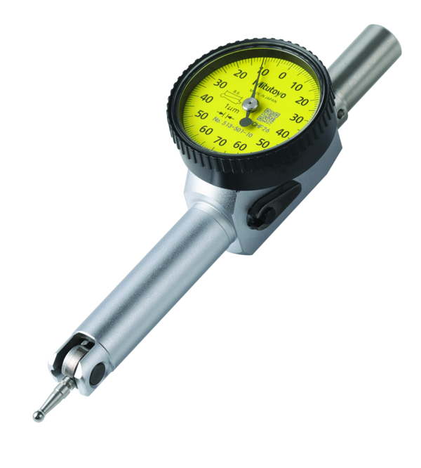 Dial Test Indicator, Pocket Type 0,14mm, 0,001mm, D=8 mm Stem 513-501-10E