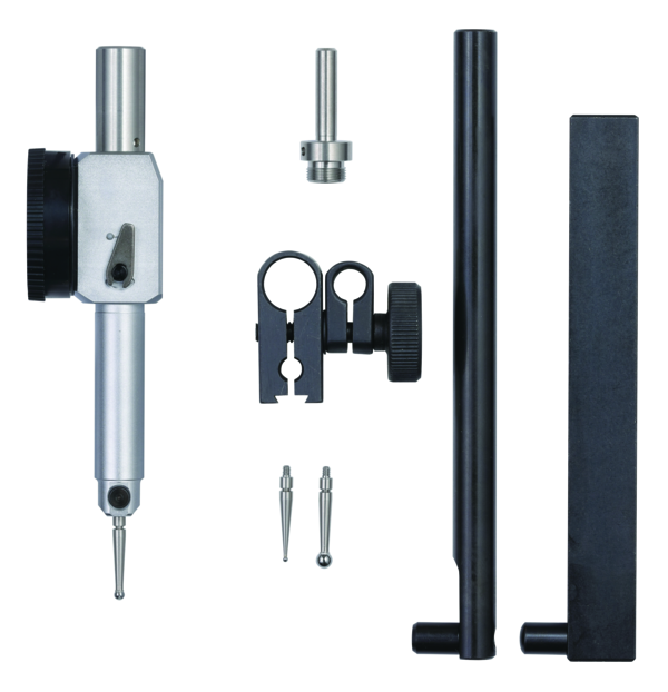 Dial Test Indicator, Pocket Type 0.01", 0.0001", D=4/9.52mm Stem, with Bracket 513-504-10T