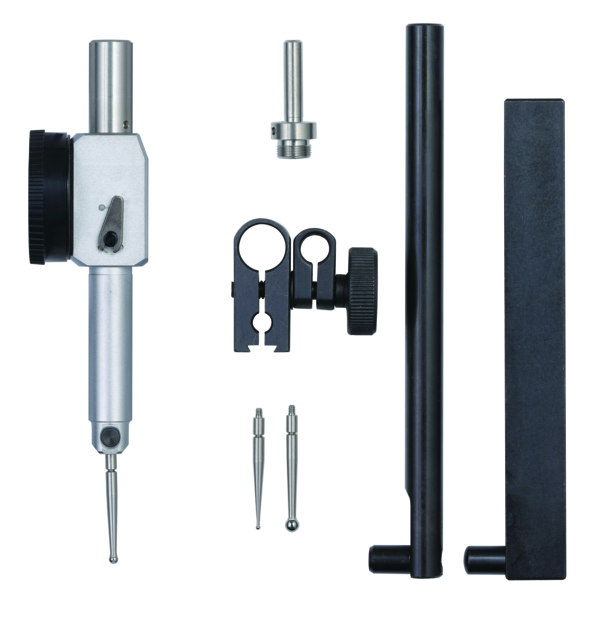 Dial Test Indicator, Pocket Type 0.04", 0.001", D=4/9.52 Stem, with Bracket 513-518-10T