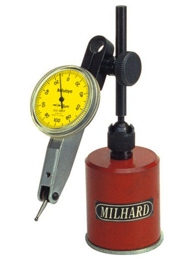 MILHARD F-9 Magnetic Base, 40 x 45mmm on a swivel joint overall height 100mm Magnetic pull 18kgs