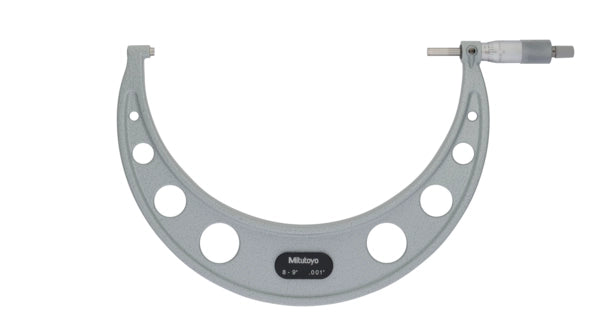 Mitutoyo Imperial Analogue Outside Micrometer 8-9", Ratchet Stop 103-185