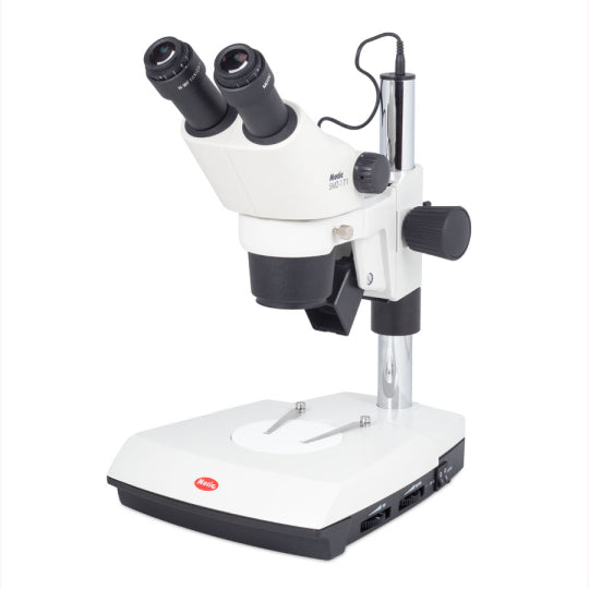 SMZ-171-BLED Binocular Microscope 7.5X-50X with 10x Eyepiece Part no. 1100200600754 45º inclined
