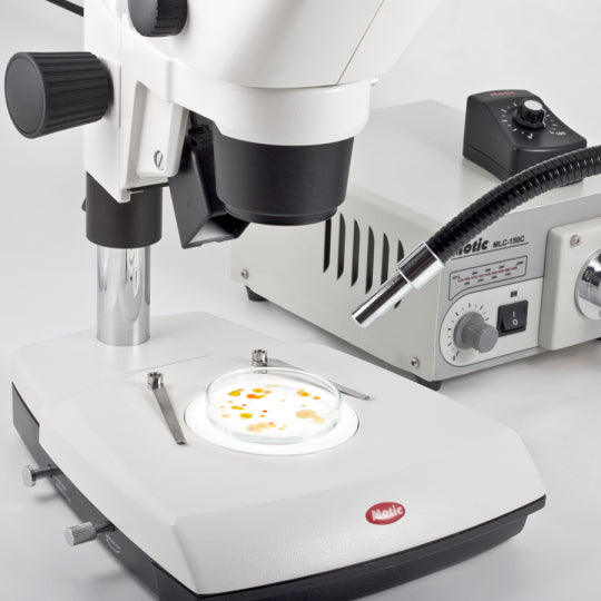 SMZ-171-TLED Trinocular Microscope 7.5X-50X with 10x Eyepiece Part no. 1100200600766 45º inclined