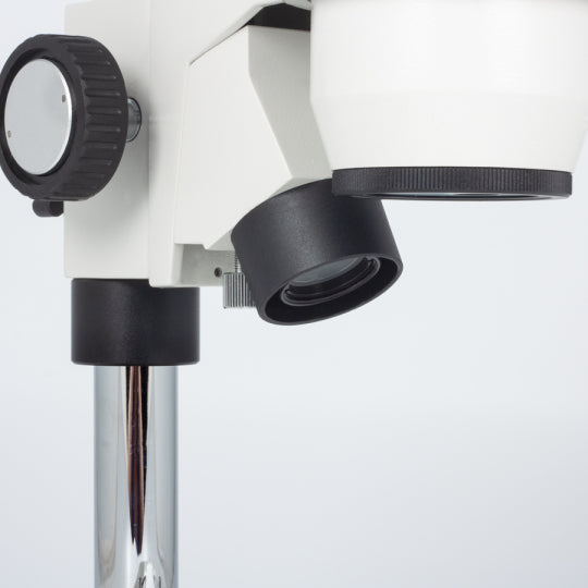 Motic SMZ-143-N2LED Trinocular Microscope head 10X-40X with 10x Eyepiece Part no. 1100200600834 45º inclined