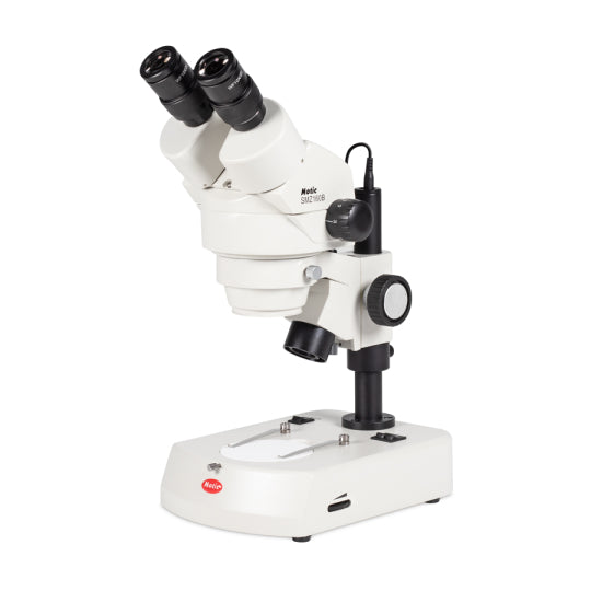 SMZ-160-BLED Binocular Microscope 7.5X-45X with 10x Eyepiece Part no. 1100201300171 45º inclined