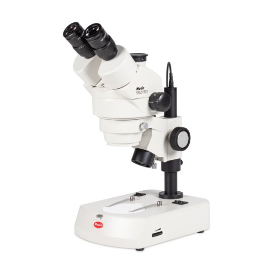 SMZ-160-TLED Trinocular Microscope 7.5X-45X with 10x Eyepiece Part no. 1100201300181 45º inclined