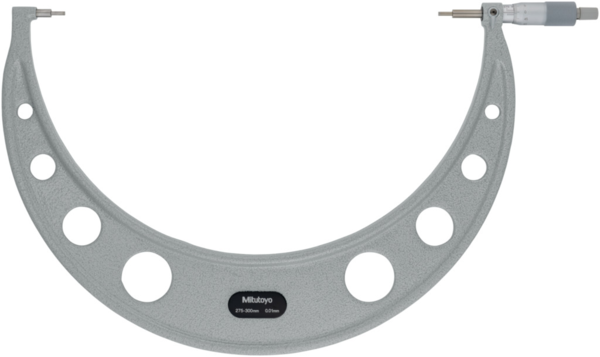 Spline Micrometer 275-300mm, 3mm Measuring Face 111-126
