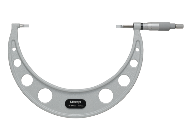 Mitutoyo Blade Micrometer, Hardened Steel Blade 175-200mm, 0,75mm, Blade 122-108-10