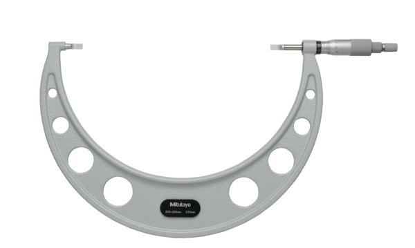 Mitutoyo Blade Micrometer, Hardened Steel Blade 200-225mm, 0,75mm Blade 122-109-10