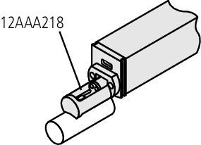 Nosepiece for cylinder for SJ-210 / SJ-310 series 12AAA218