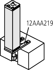 Adapter for vertical position for Surftest SJ-210 / SJ-310 12AAA219
