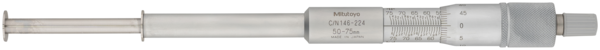 Mitutoyo Groove Micrometer, Non-Rotating Spindle 50-75mm, 12.7mm Flange 146-224