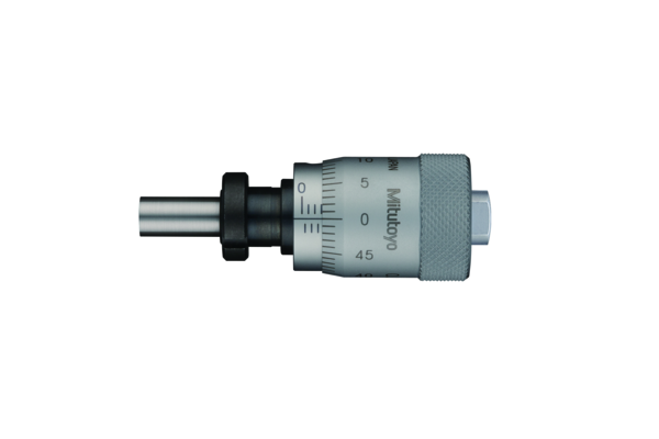 Micrometer Head, Short Thimble Type 0-13mm, 0,01mm, Flat, with Clamp Nut 148-310-10