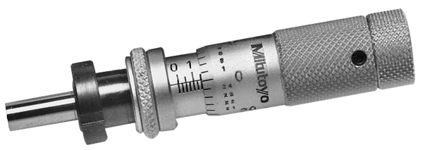 Micrometer Head Zero Adjustable Thimble 0-0,5", Clamp Nut, Spindle Lock 148-502