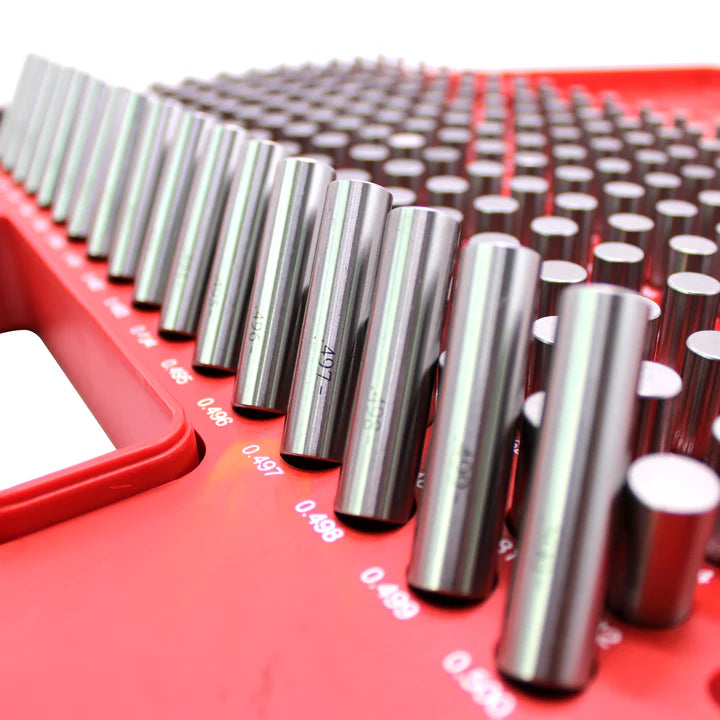 MHC Pin Sets Class ZZ Pin Sets M3-Plus Range : .501-.626" Class : ZZ Tolerance : -.0002" Number of pins : 125 616-8130