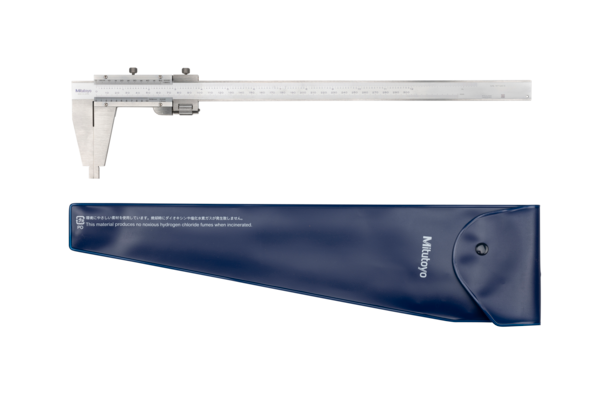Mitutoyo Vernier Caliper Nib Style Jaw 0-300mm, 0,02mm, Fine Adj., Metric/Inch 160-150