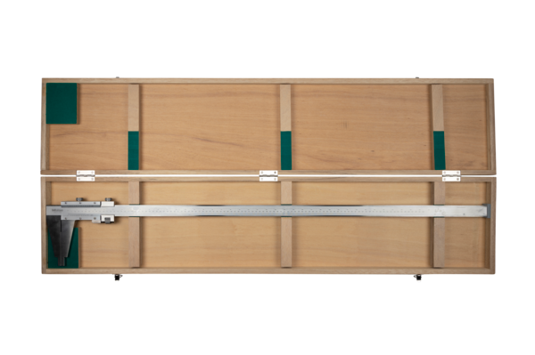 Mitutoyo Vernier Caliper Nib Style Jaw 0-1000mm, 0,02mm, Fine Adj., Metric/Inch 160-155