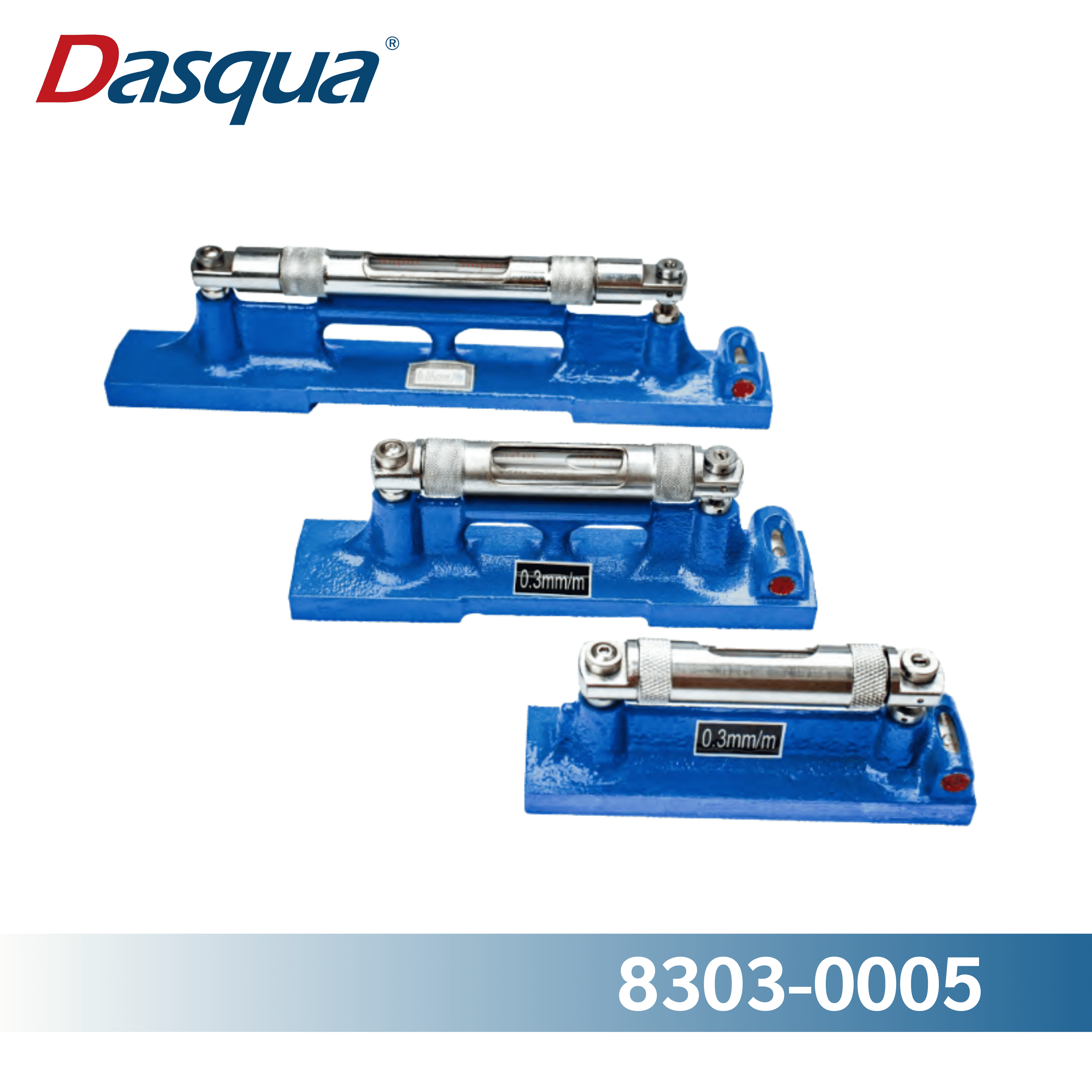 Dasqua Master Level 8303-0005, 150mm sensitivity 0.3m(.017")