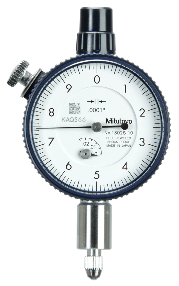 Dial Gauge, Lug Back, ANSI/AGD Type 0,125", 0,001" 1780A