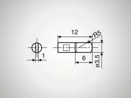 Mahr 4126524 30 EWR-D Digital Depth Gauge 300mm/12", Data output