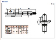 Mitutoyo Hub Micrometer 0-25mm 147-301