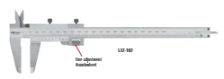 Mitutoyo Vernier Caliper, Fine Adjustment 0-130mm/0-5", 0,02mm/.001", Metric/Inch 532-119