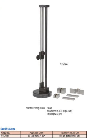 515-590 Bore Gauge Checker 18-400mm, for Series 511