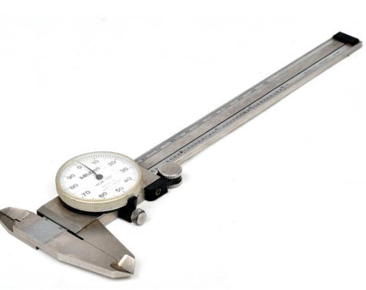 Mitutoyo Dial Caliper 0-6", 0.001", 0.1"/rev, Imperial 505-737