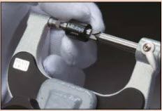 Screw Thread Micrometer Interchangeable Tips, 0-25mm 126-125