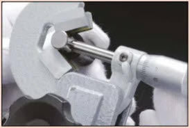 Mitutoyo 3 Flute V-Anvil Micrometer 2,3-25mm 114-204