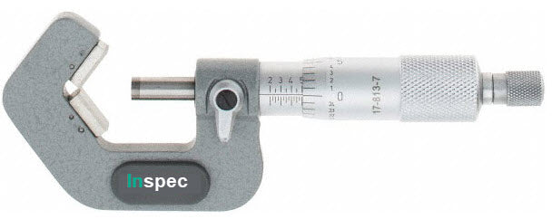 Inspec Vee Anvil micrometers 20-35mm x .01mm 3 flute 201-43-000