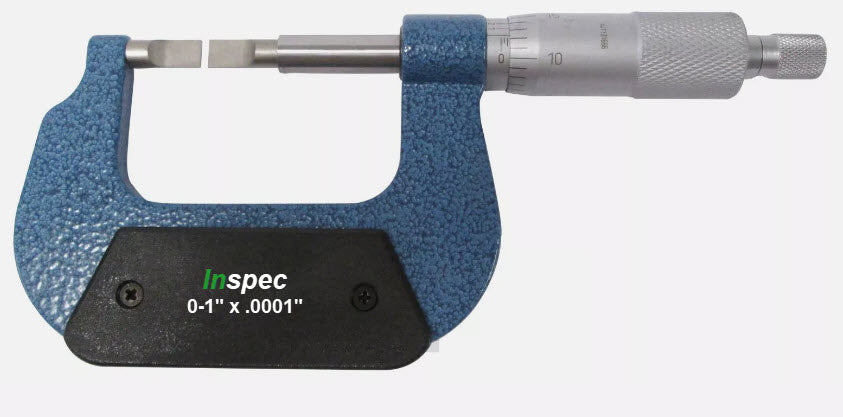 Inspec Blade Micrometer 0-1" Code 200-21-101 Mechanical Type A