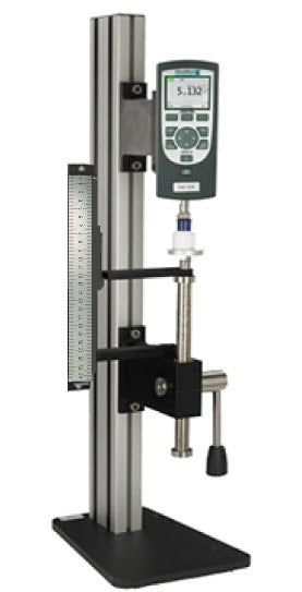 Chatillon # MT150HU1B2 Mechanical Test Stand, 150 lbf, Handwheel, 1500mm, LG and DF Series, Vertical Bench Mounting, with Ruler
