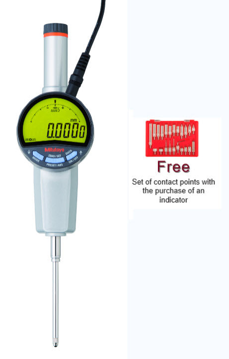 Mitutoyo 543-857E (0.01mm/0.001mm) High Accuracy Digital Indicator ID-F 0-50mm