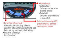 Mitutoyo 543-700 (0.0005mm) Lug Back Digital Indicator ID-C 0-12.7mm