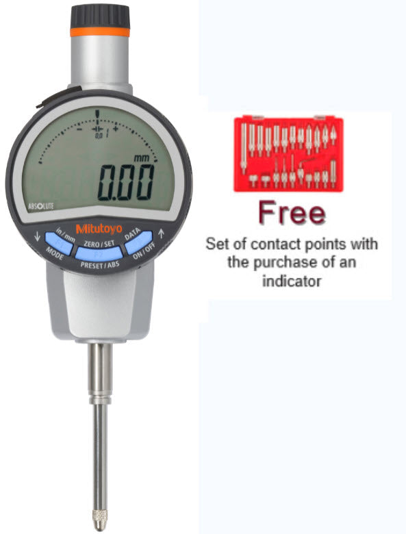 Mitutoyo 543-726B (0.01mm/.0005") ABSOLUTE Digital Indicator ID-C 0-25mm (0-1″)