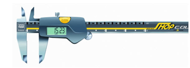 TESA Shop-Cal 0-150mm/0-6" Resolution .01mm/.0005"