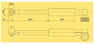 BAKER Dial Bore Gauge Range: 50-150mm Code K803