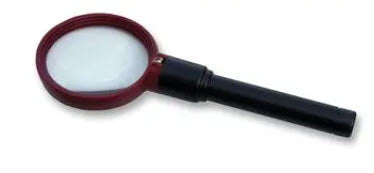 59-620-005 Magnifier, Hand-Held, 5x Magnification, 70mm Lens Dia.