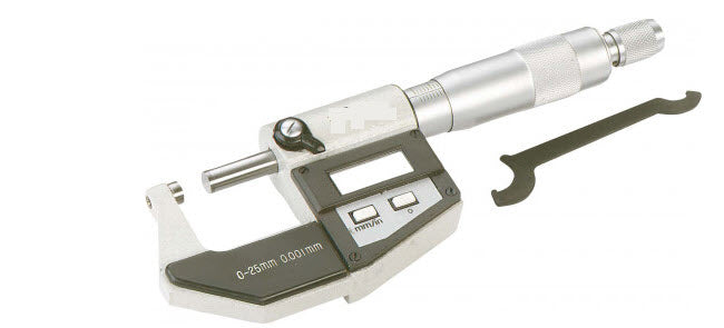 Shars Digital Micrometer 0-1" /0-25mm Resolution .001mm/.0001" Code 303-2602