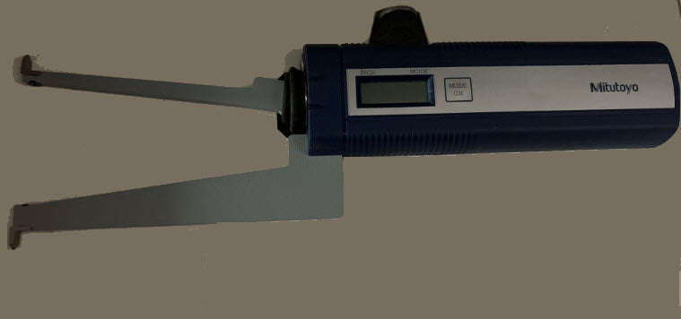 Mitutoyo 209-831 groove Gauge Range : 70-95mm/ 2.76-3.73 Resolution : .0005in 0.01mm Accuracy : .0015"/0.03mm