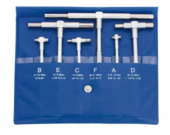 MHC Telescopic Gauge Set 0.313-6" /8-150mm