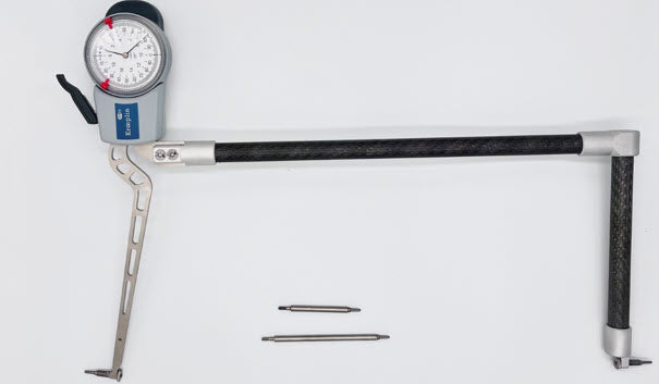 Kroeplin Analogue Groove Gauge H9X004 Range 16.5" to 21.5" Graduation .001"