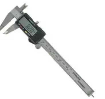 150mm/6" digital caliper resolution .01mm/.0005" 605-2010