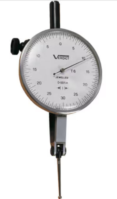 Verdict 05/2006 T6 DIAL TEST INDICATOR, .001" x .030"