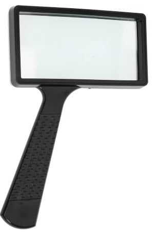 854-3011 Rectangular Magnifiers 3X , 50 x 100mm Lens