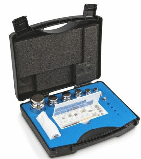 KERN® Set of weights 313-054, OIML Class E2, Nominal value 1mg - 500g Platelet, Stainless Steel polished Article no.: 313-054